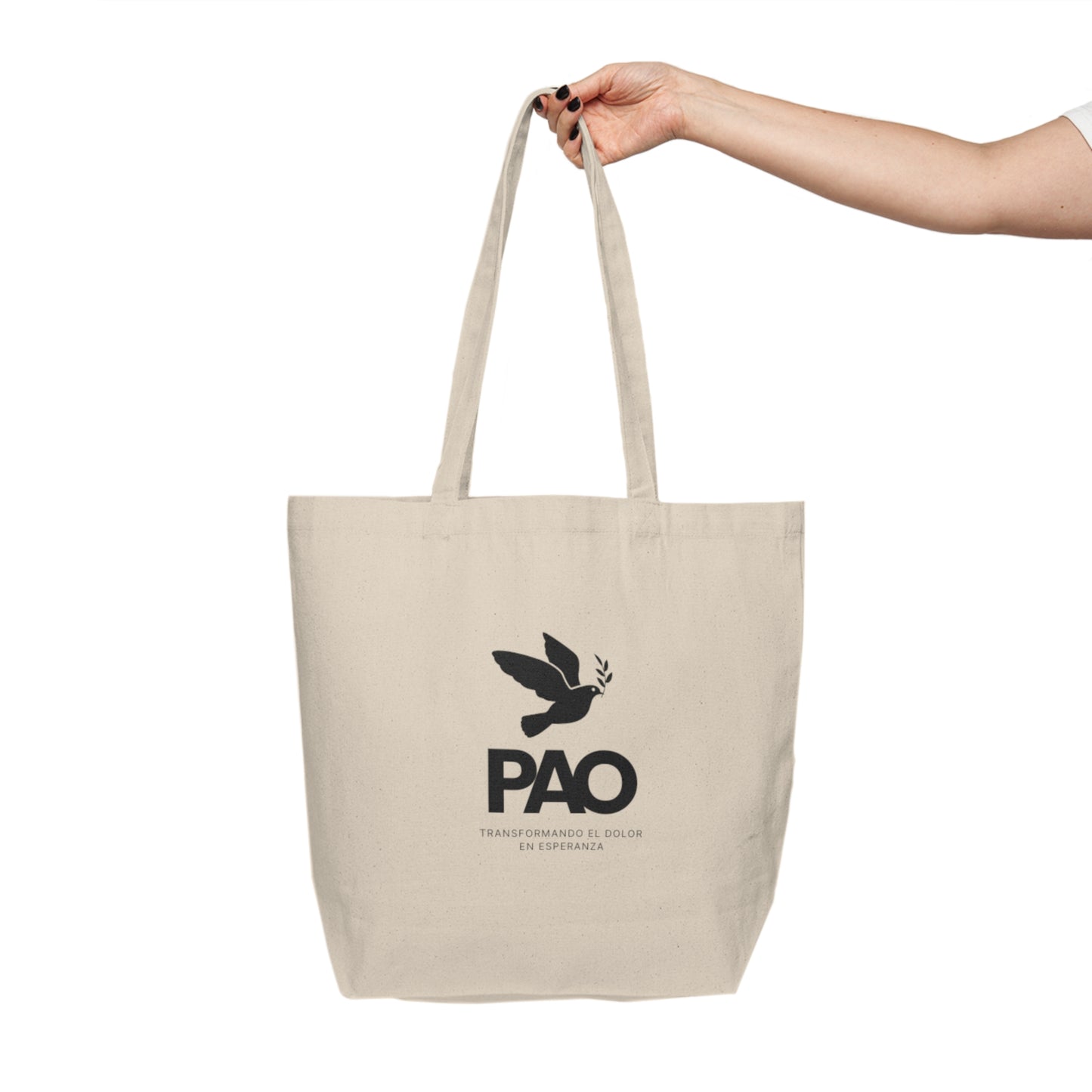 Canvas Shopping Tote