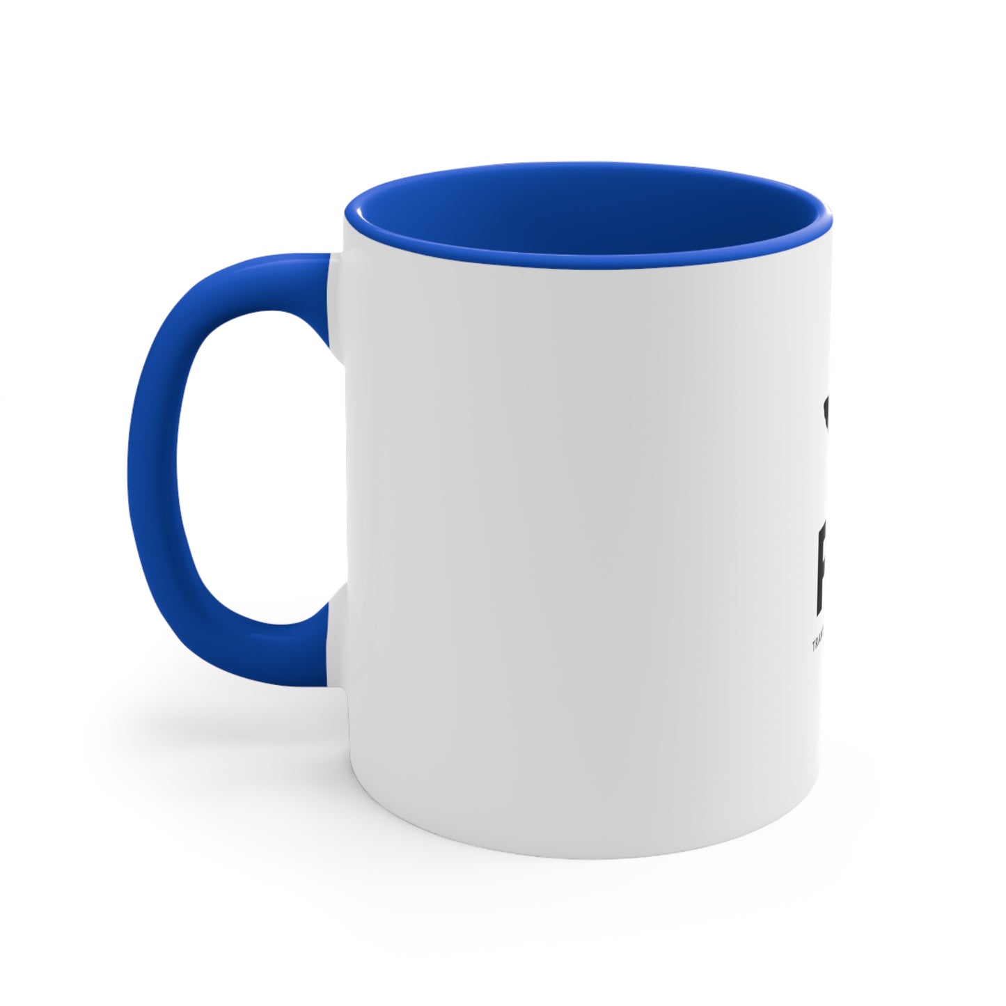 Inspirational 11oz Mug - PAO Design with Red Accent Handle